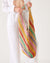 MerSea - Carly Crochet Boho Bag - Natural-Multi Stripe