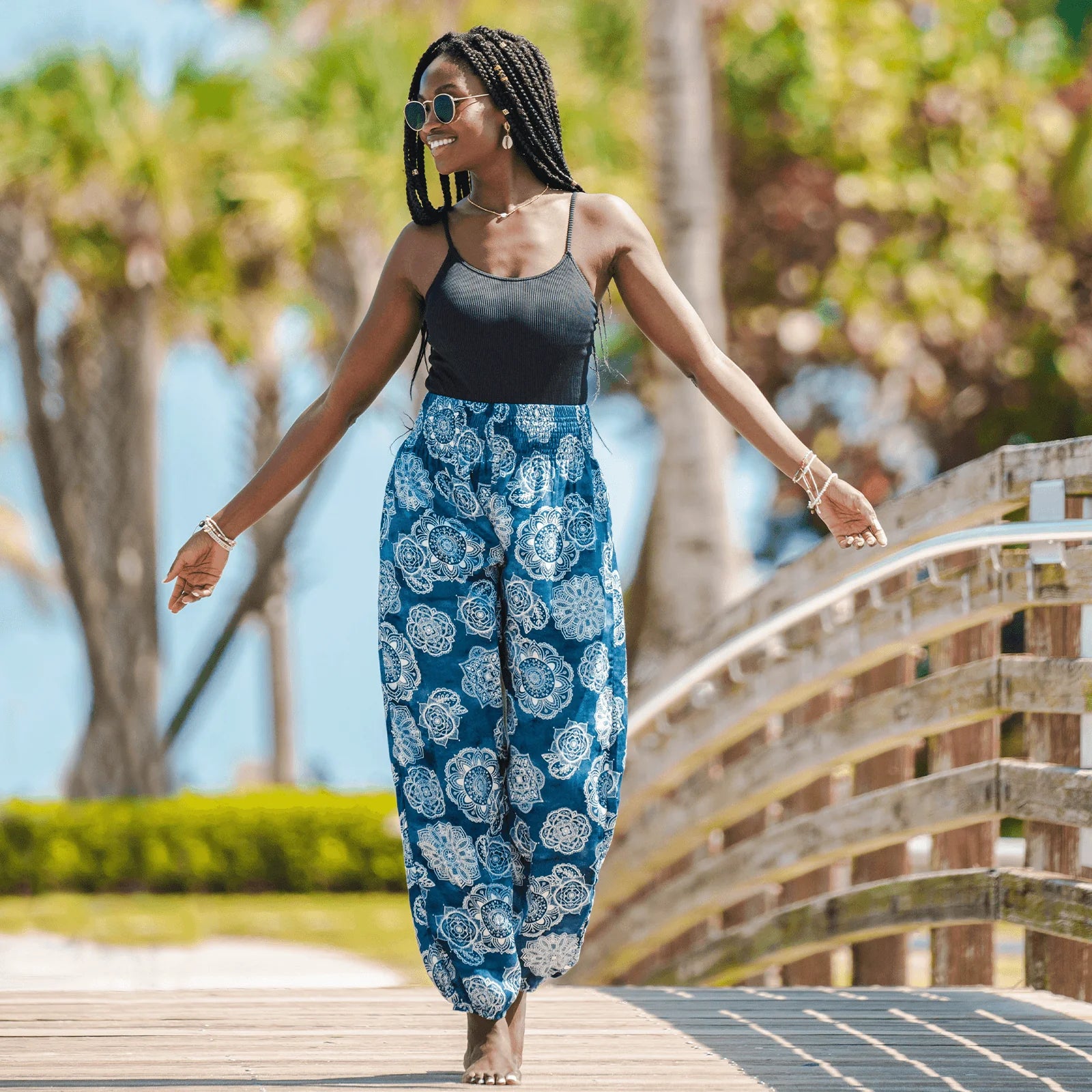Lotus and Luna - Crater Lake Harem Pants (Add-On)