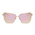 Diff Eyewear - Grace Sunglasses - Brushed Gold Cherry Blossom Mirror