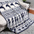 Ocean Theme Pattern Soft Cozy Throw Blanket