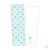 25 Sweetpeas - Ocean Tile Bookmark