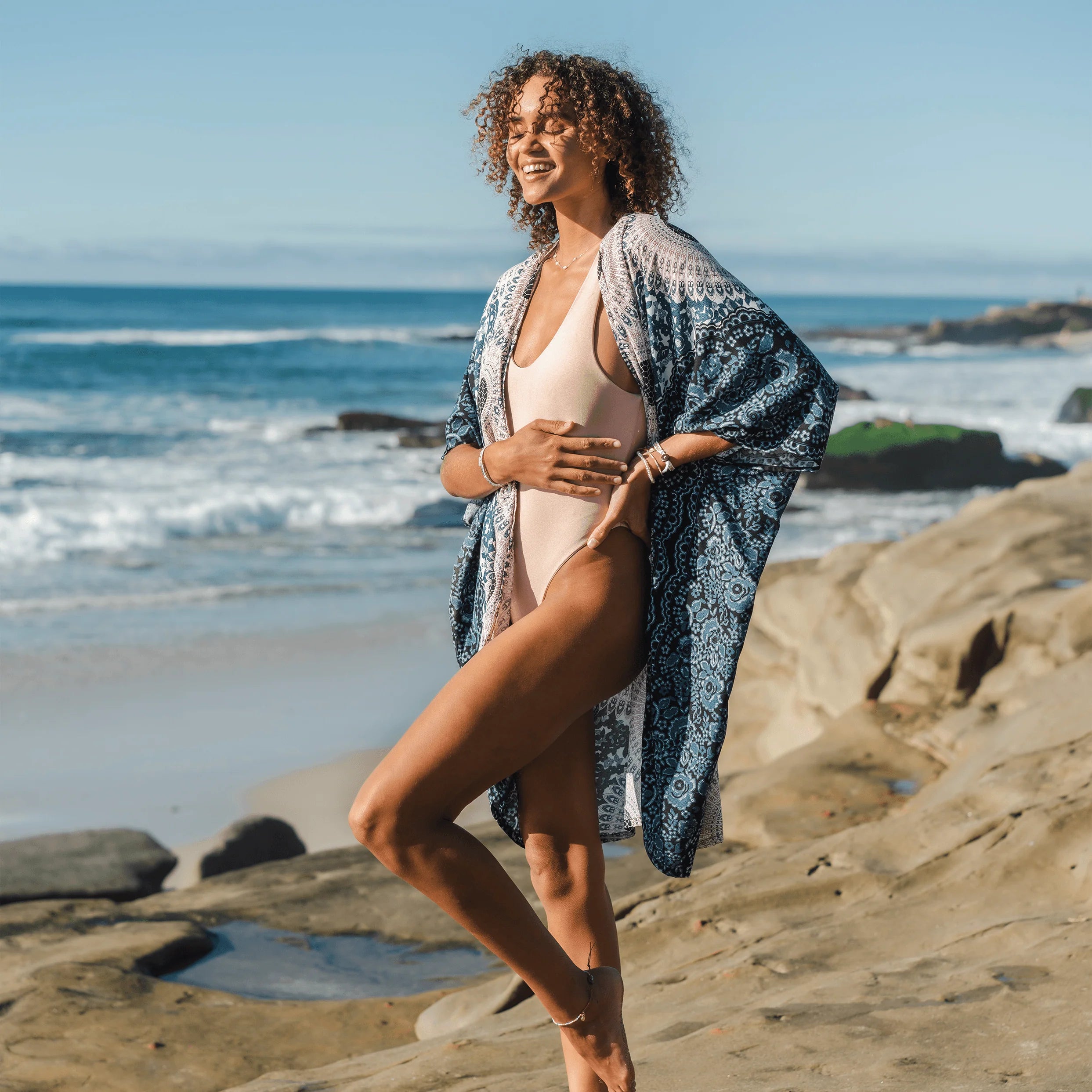 Lotus and Luna - Koh Samui Mandala Kimono Cover Up (Add-On)