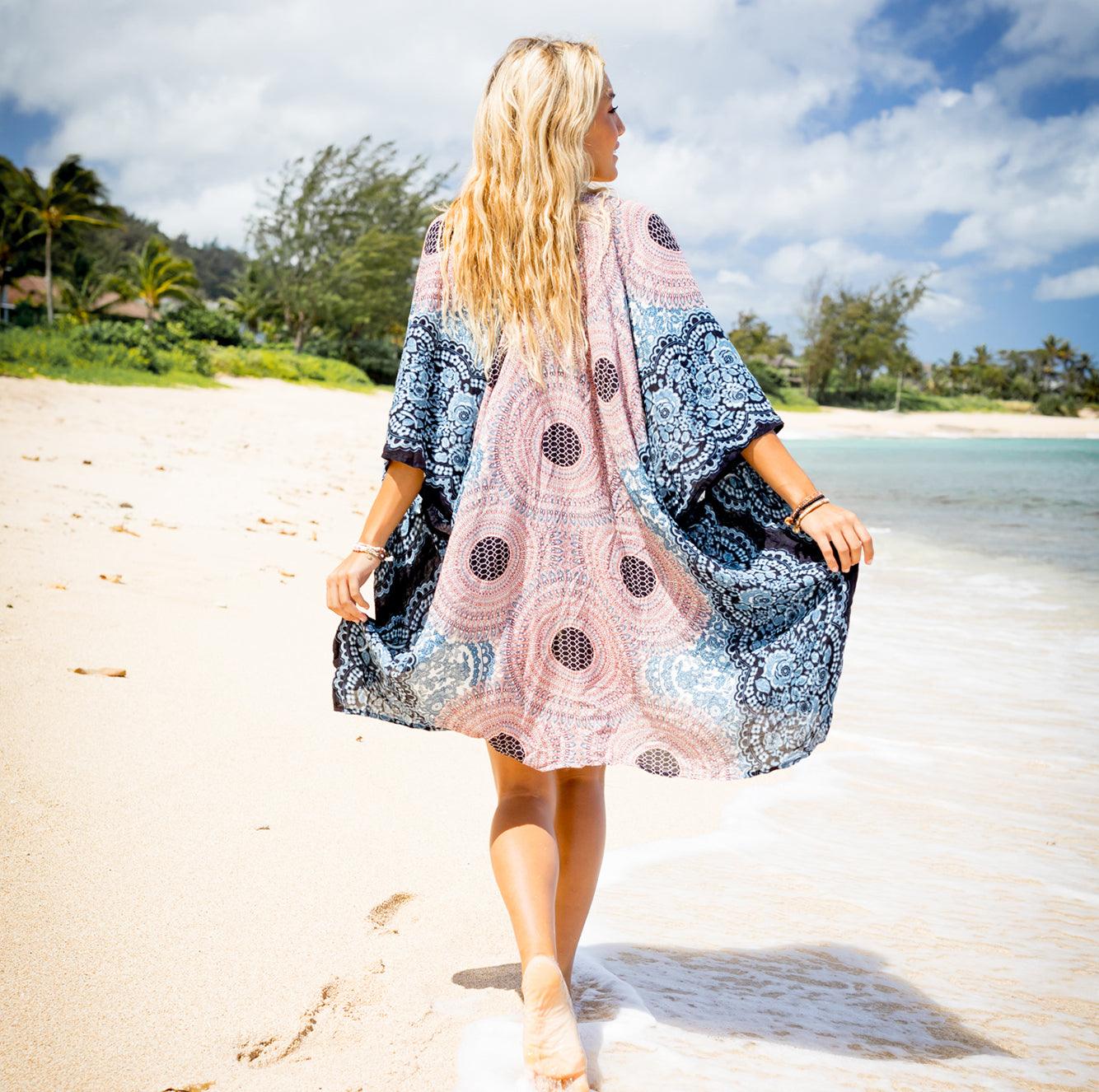Lotus and Luna - Koh Samui Mandala Kimono Cover Up (Add-On)