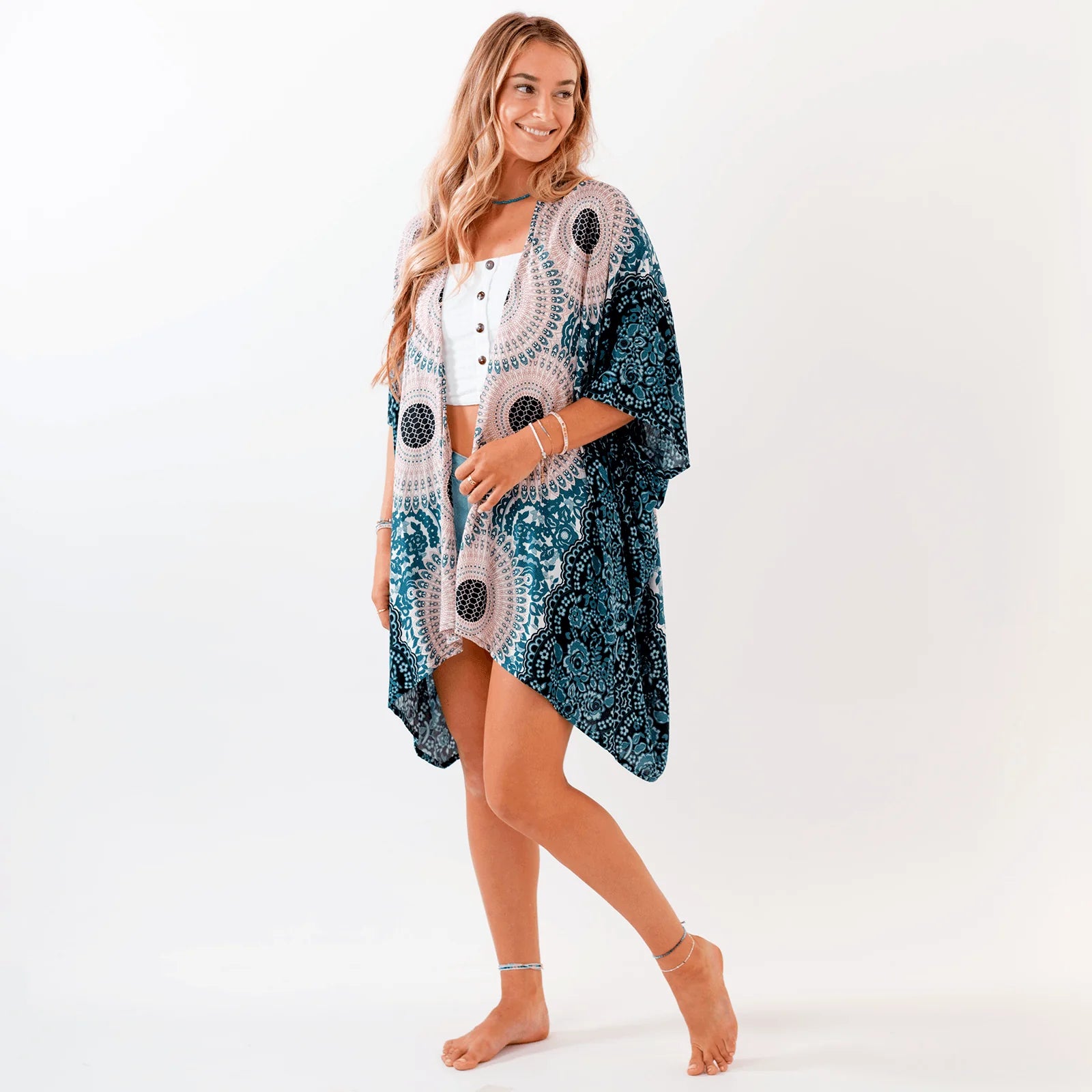 Lotus and Luna - Koh Samui Mandala Kimono Cover Up (Add-On)