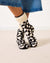 MerSea - La Paz Crochet Slipper Socks - Cream/Black