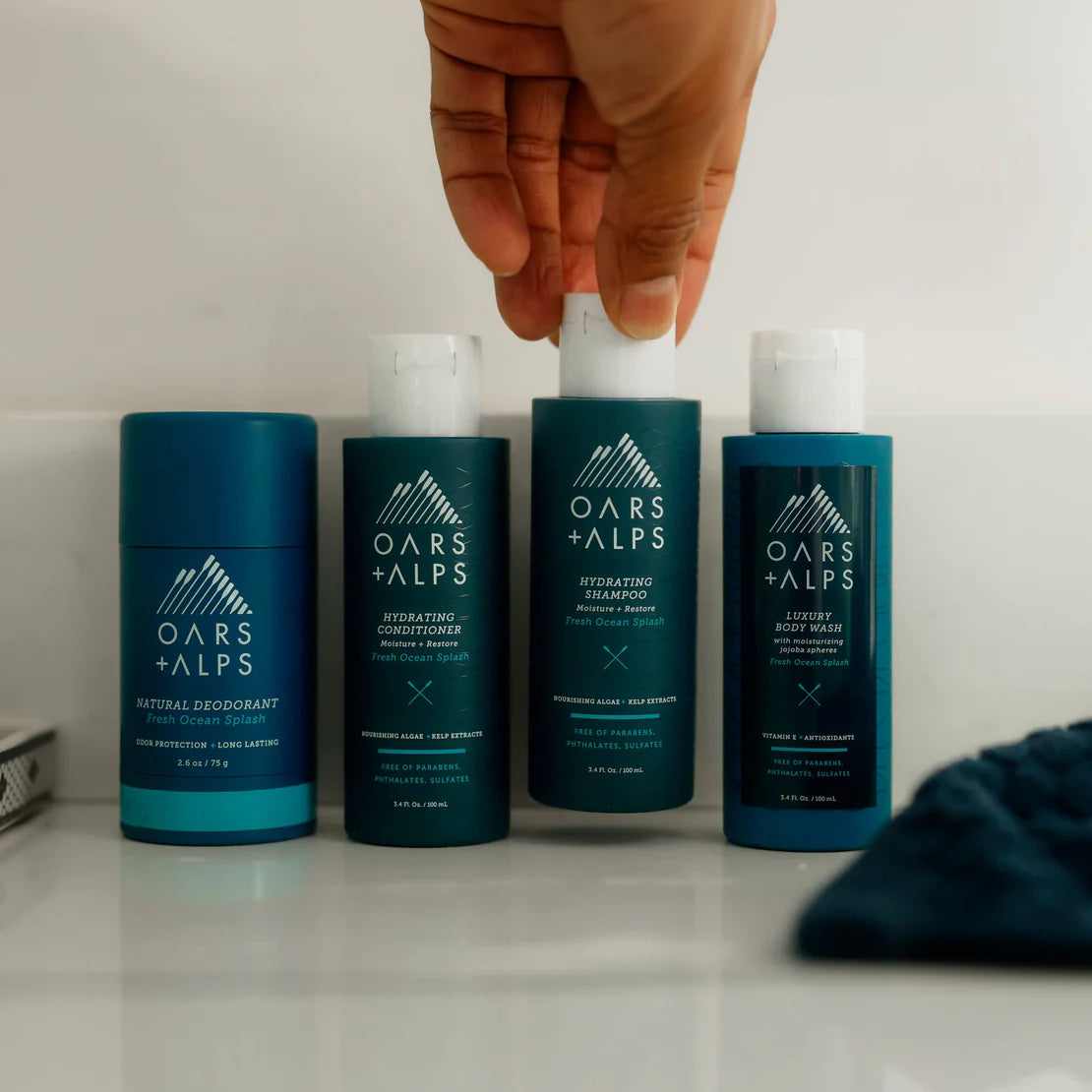 Oars + Alps Travel Kit - Fresh Ocean Splash