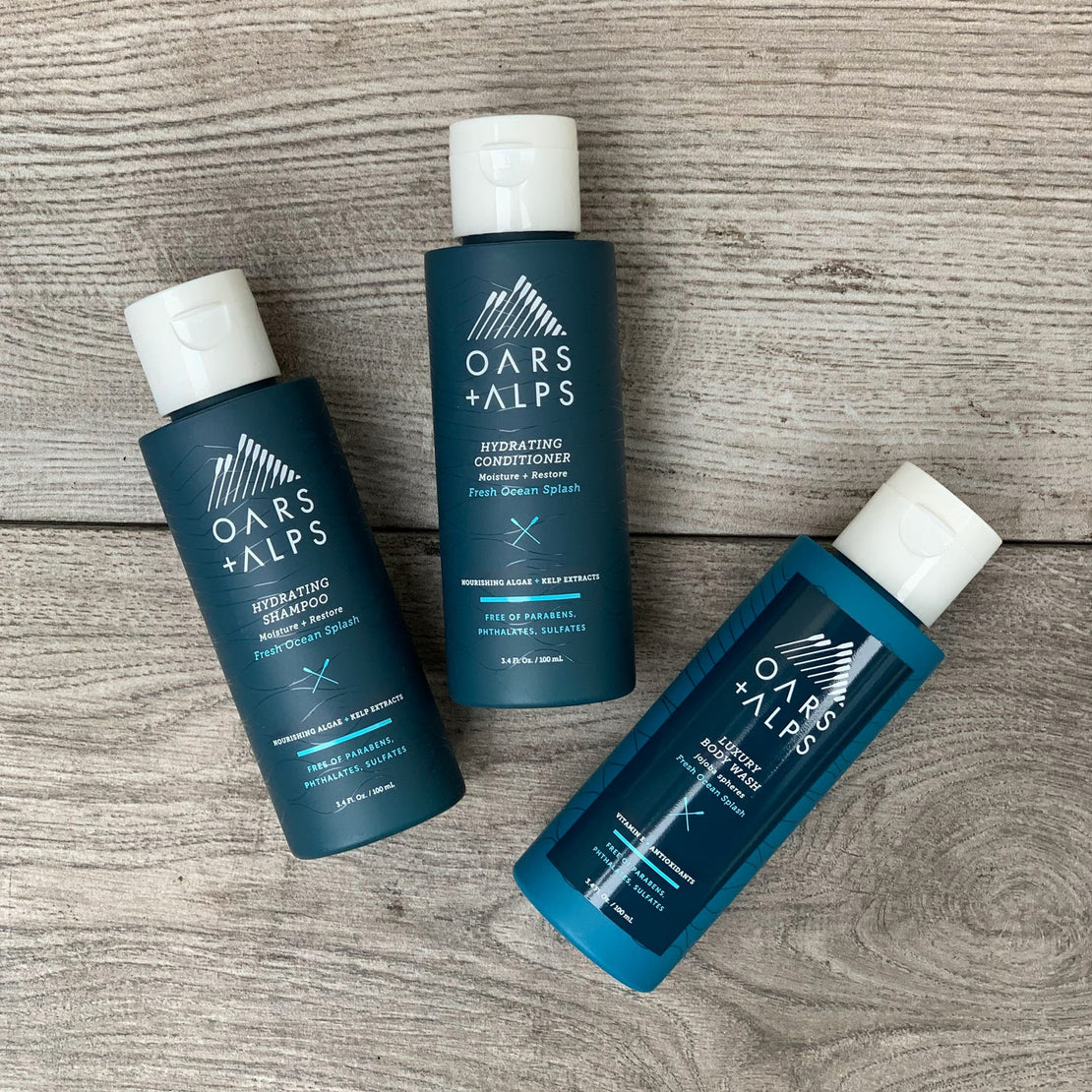 Oars + Alps Travel Kit - Fresh Ocean Splash