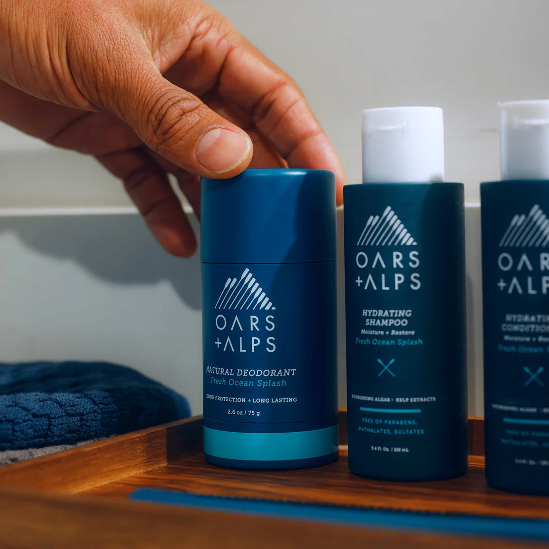 Oars + Alps Travel Kit - Fresh Ocean Splash