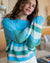 MerSea - Pisa Stripe Sweater - Blueprint/Green (Add-On)