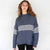 MerSea - Seacoast Stripe Crewneck Sweater -Harbor Blue Stripe (Add-On)