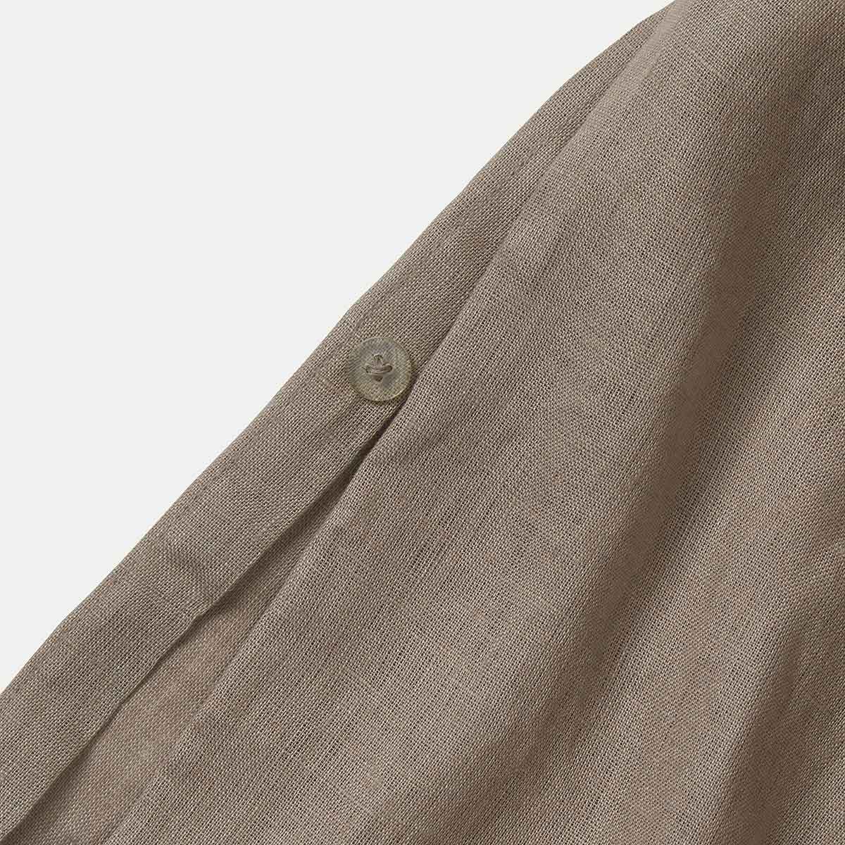 Sembla - Sembla Linen Duvet Cover (Queen) - Cuttack Silver