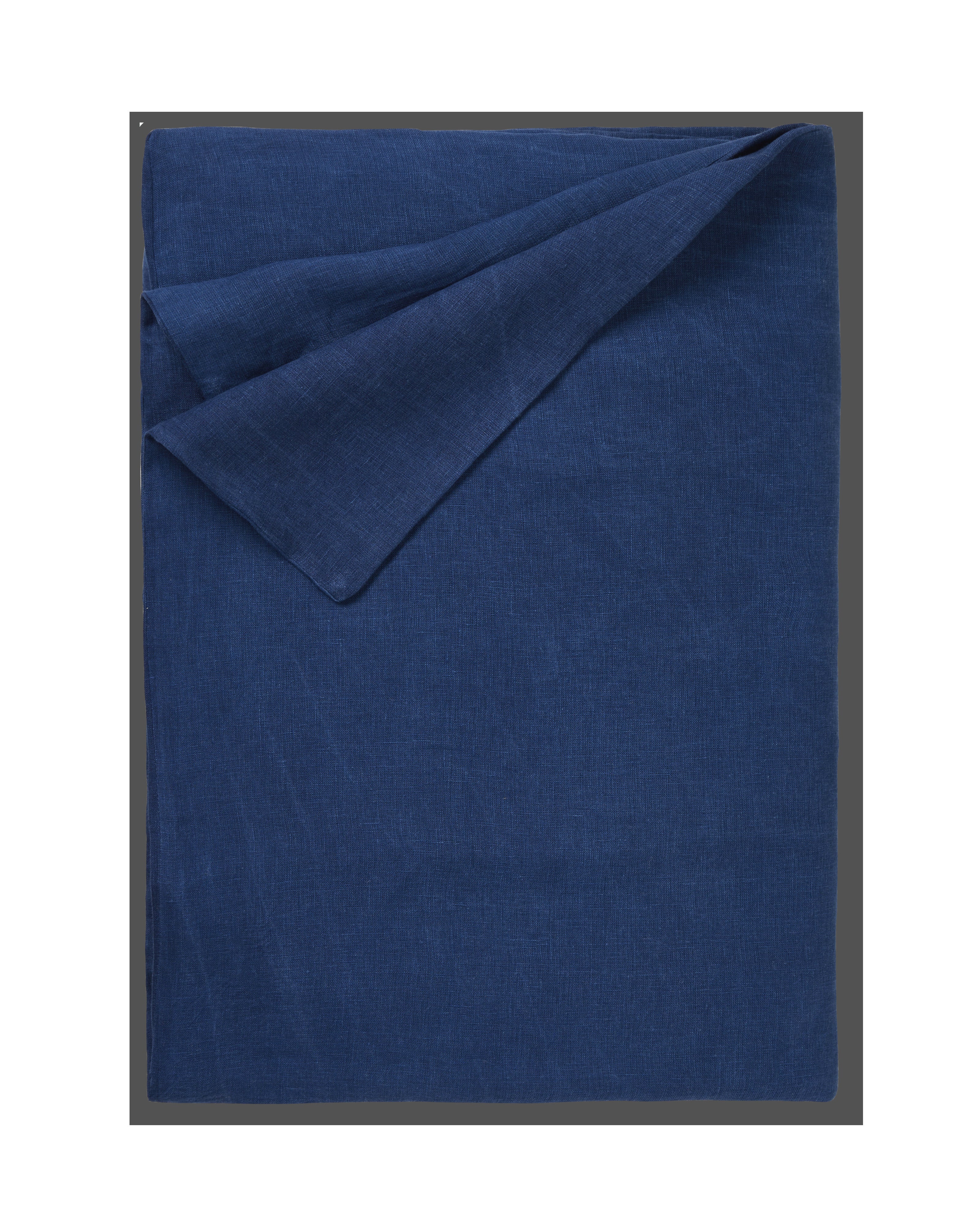 Sembla - Sembla Linen Duvet Cover (Queen) - Indigo