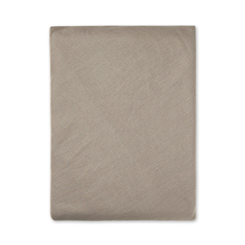 Sembla - Sembla Linen Fitted Sheet (Queen) - Cuttack Silver