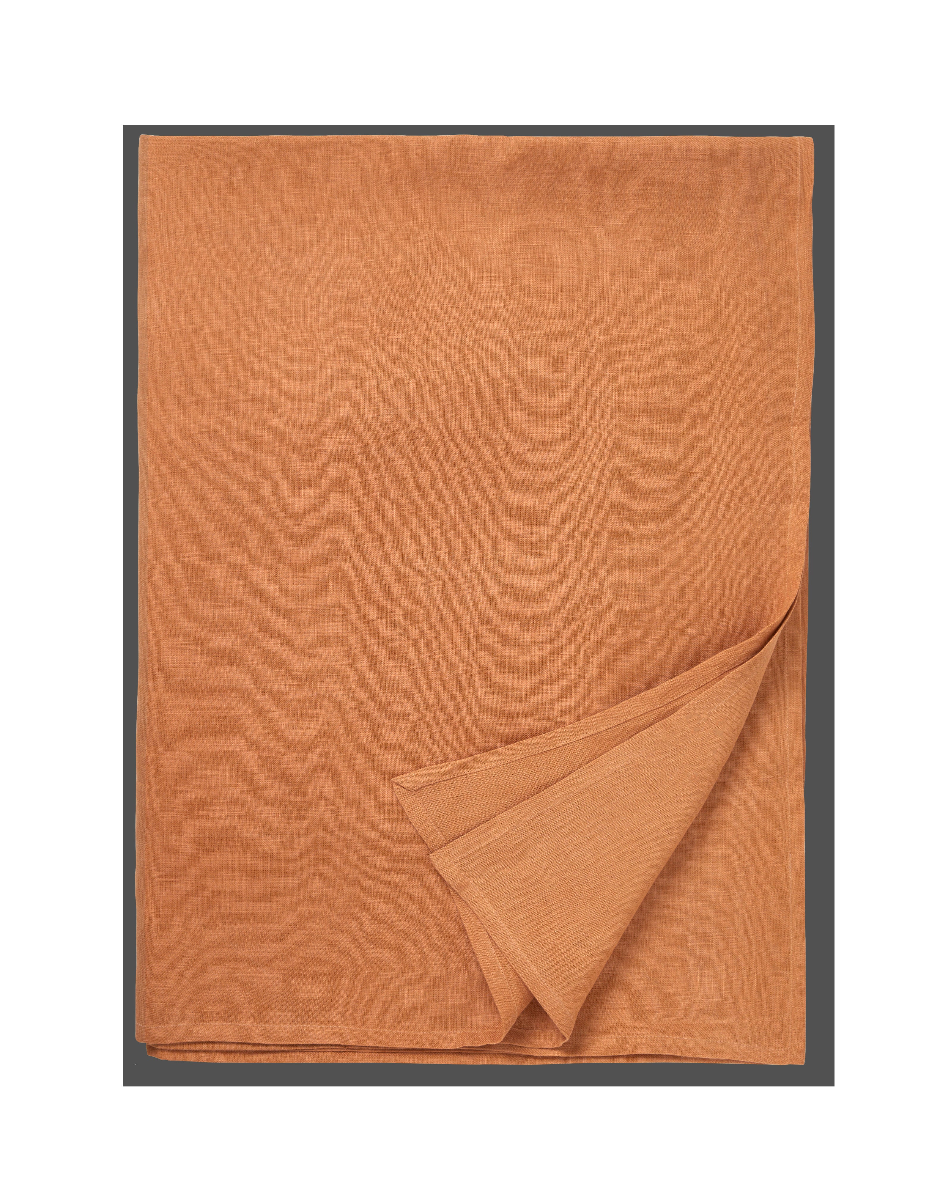 Sembla - Sembla Linen Flat Sheet (Queen) - Madder