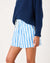 MerSea - Porto Poplin Drawstring Short - Comporta Blue Stripe