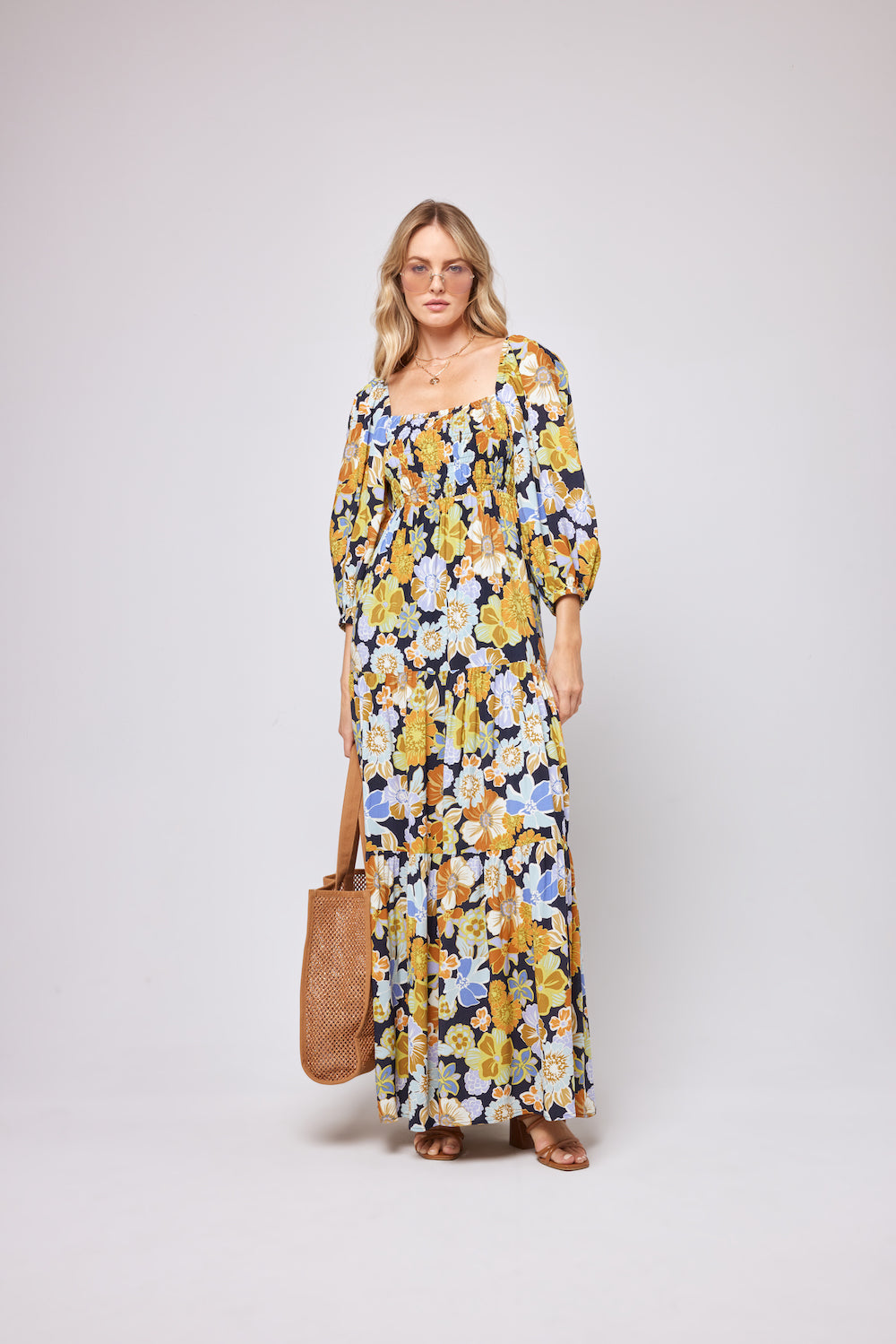 L Space - Printed Dakota Dress - Sugar And Spice Floral (Add-On)
