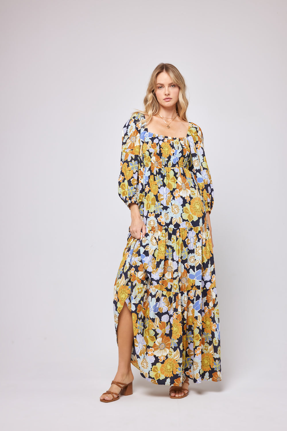 L Space - Printed Dakota Dress - Sugar And Spice Floral (Add-On)