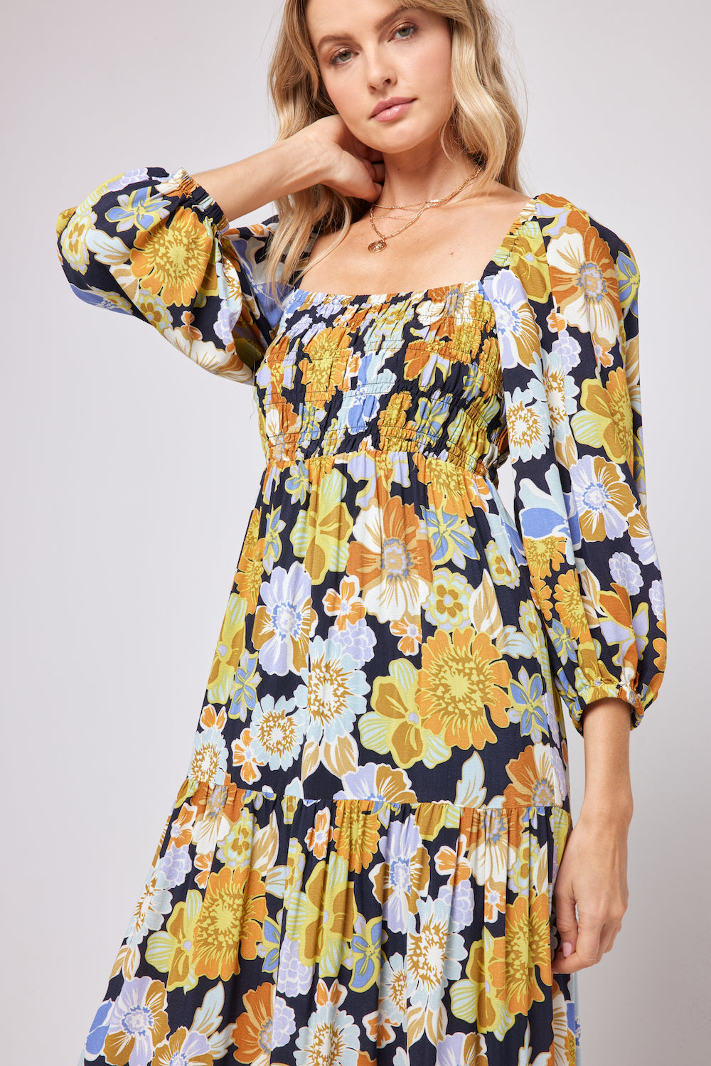 L Space - Printed Dakota Dress - Sugar And Spice Floral (Add-On)