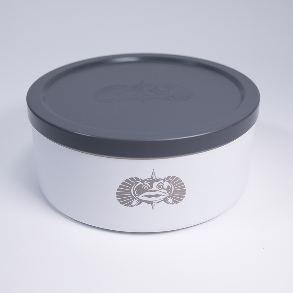 Toadfish - Non-Tipping Dog Bowl - White (Add-On)