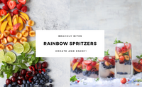 BEACHLY BITES: RAINBOW SPRITZERS