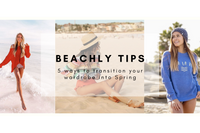 How To Transition Between Winter & Spring Wardrobe | Beachly