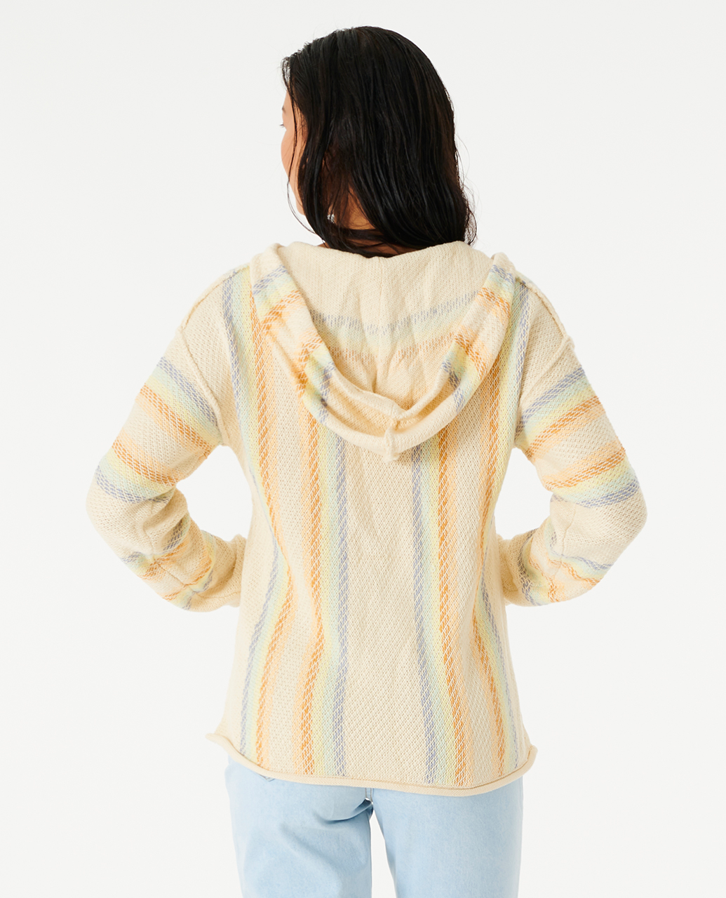 Rip Curl - Daybreak Poncho Knit - Off White (Add-On)