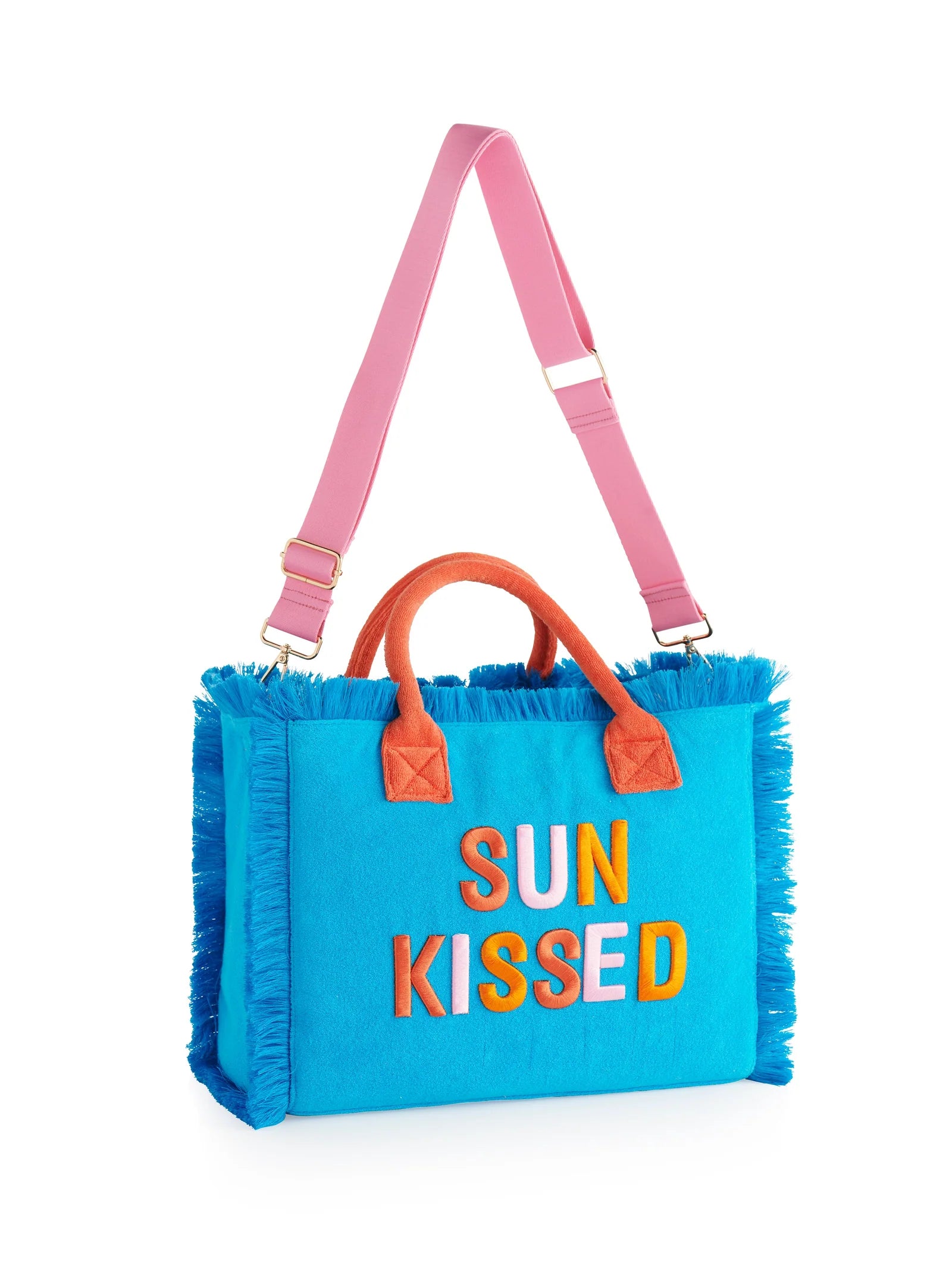 Shiraleah - Cabana "Sun Kissed" Tote - Aqua (Add-On)