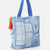 Rip Curl - Santorini Jacquard 27L Tote - Blue (Add-On)