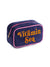 Shiraleah - Cabana "Vitamin Sea" Medium Zip Pouch - Navy (Add-On)
