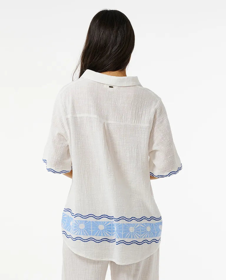 Rip Curl - Santorini Sun Printed Shirt - Blue (Add-On)