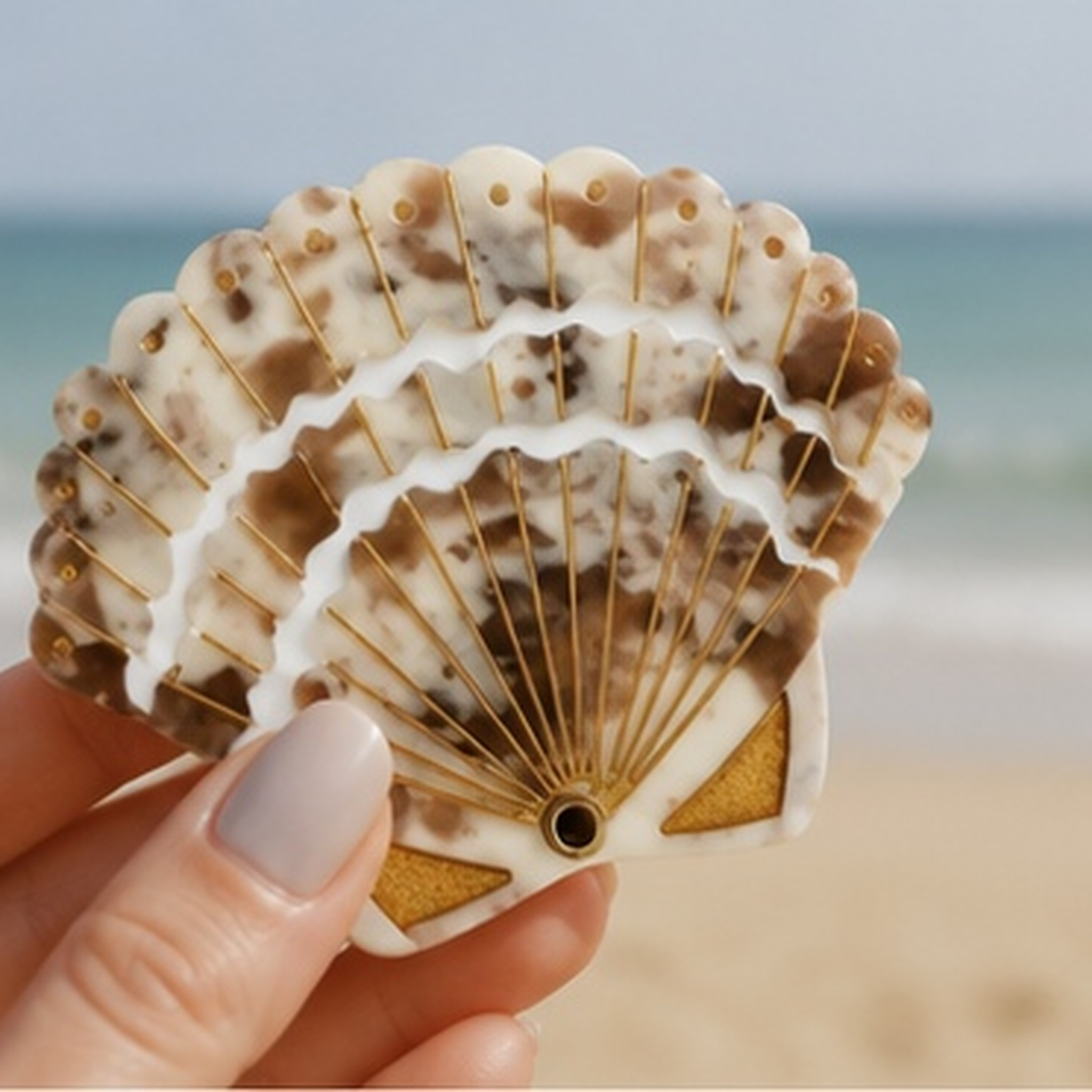 Beachly - The Coastal Glow Compact Mirror