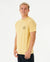 Rip Curl - Stapler Tee - Washed Yellow (Add-On)