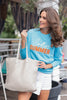 Shiraleah -"Endless Summer" Sweatshirt - Aqua (Add-On)