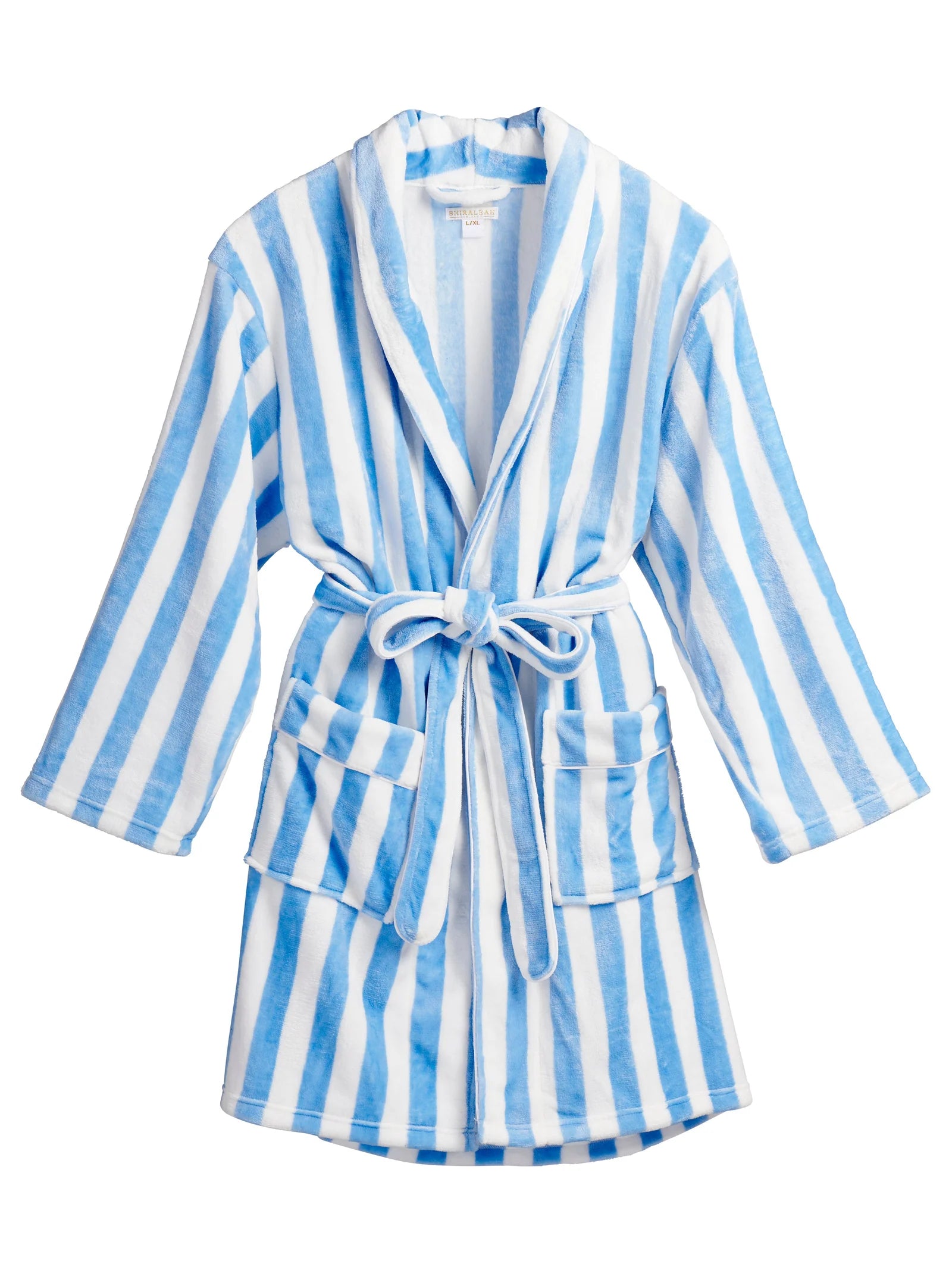 Shiraleah - Helena Stripe Robe - Sky (Add-On)