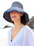 Shiraleah - Sunce Foldable Visor - Navy (Add-On)