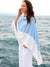 Shiraleah - Madeleine Travel Poncho - Bluebell (Add-On)