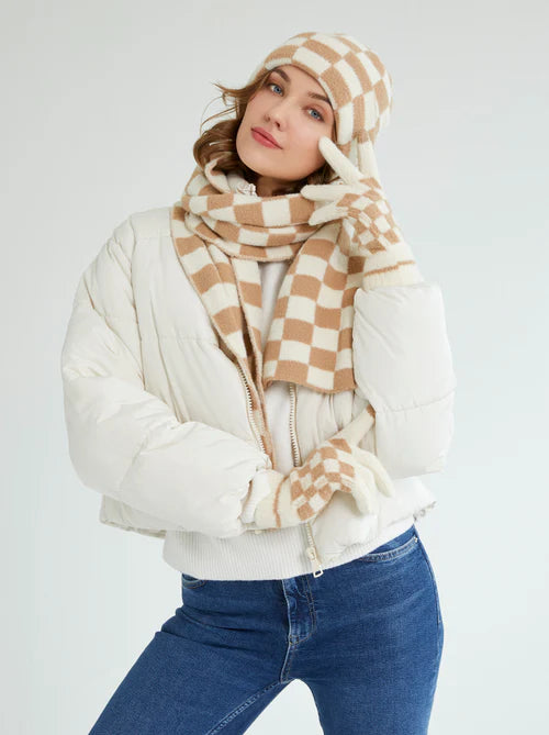 Shiraleah - Tanner Scarf - Tan (Add-On)