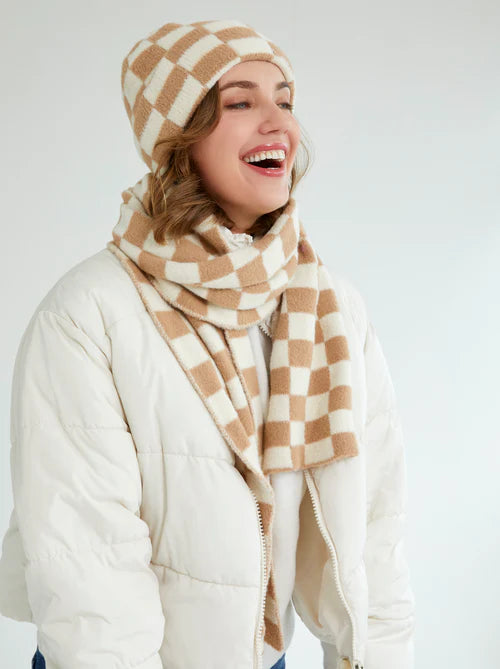 Shiraleah - Tanner Scarf - Tan (Add-On)