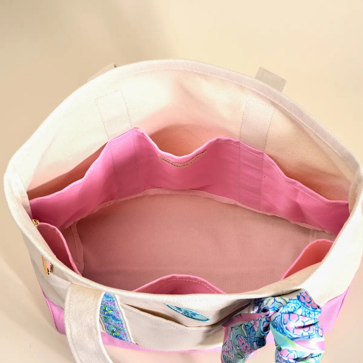 The Darling Effect - The Darling Canvas Tote Bag–Coastal Cove