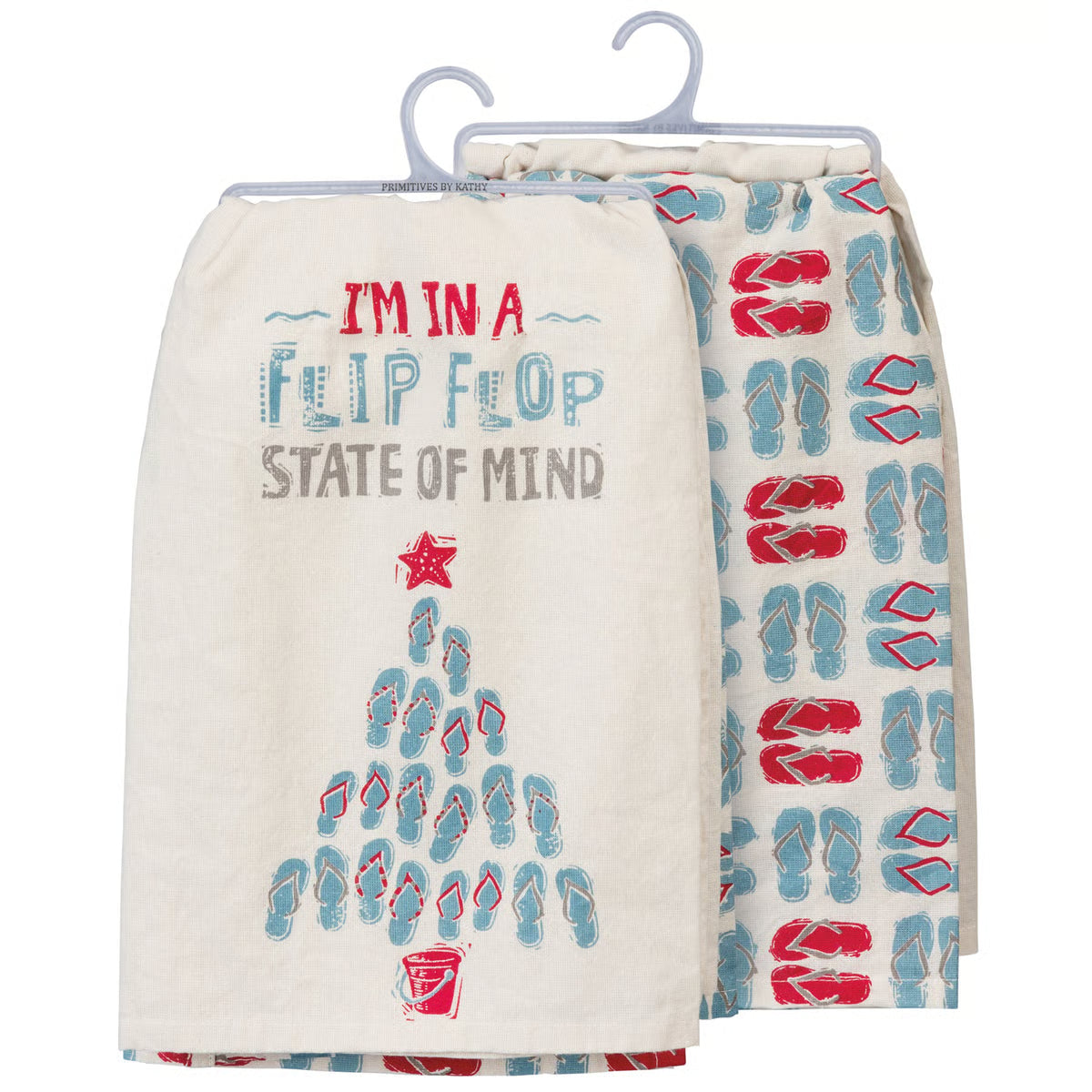 In A Flip Flop State Of Mind Kitchen Towel Set