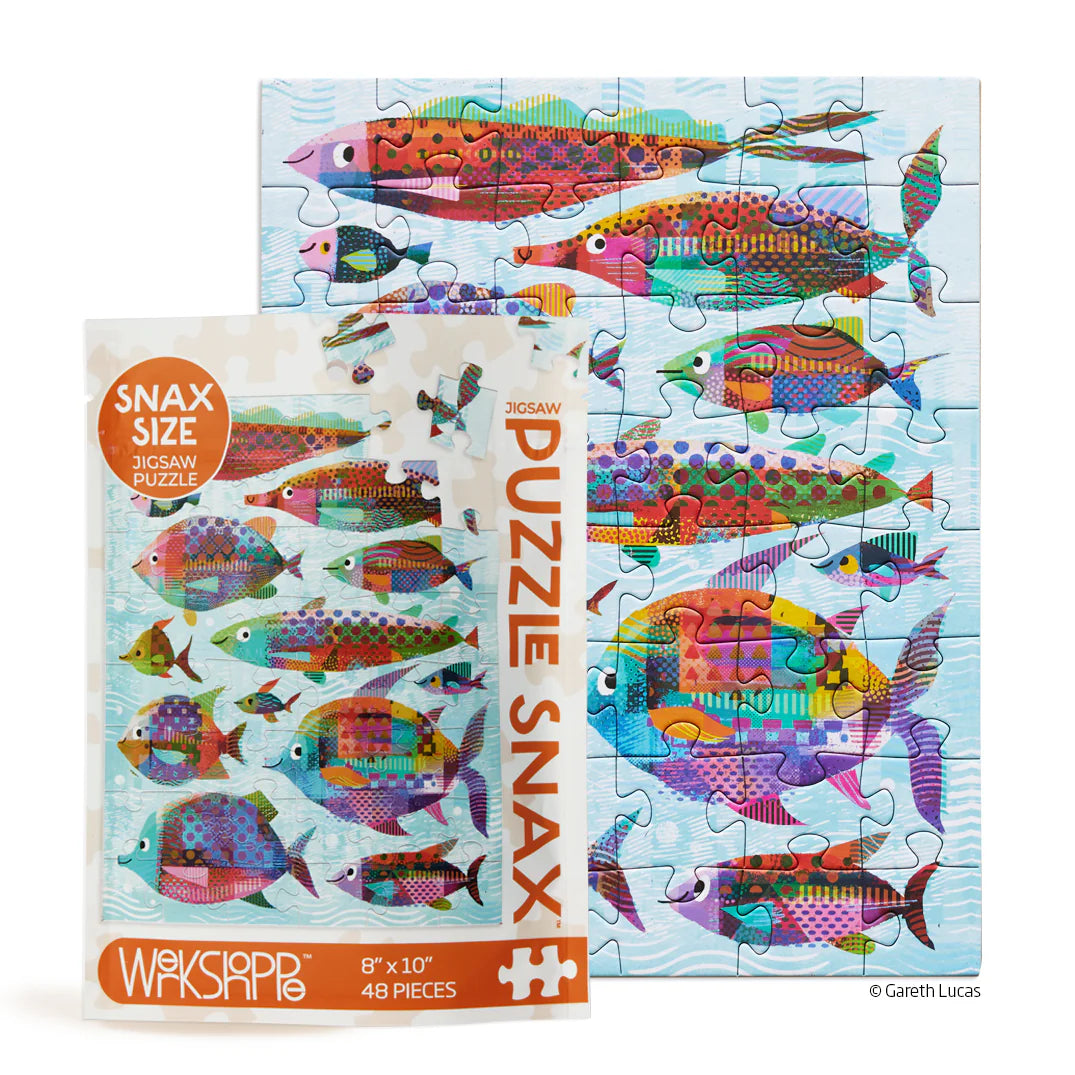 Werkshoppe - Fishes 48 Piece Puzzle Snax (Add-On)