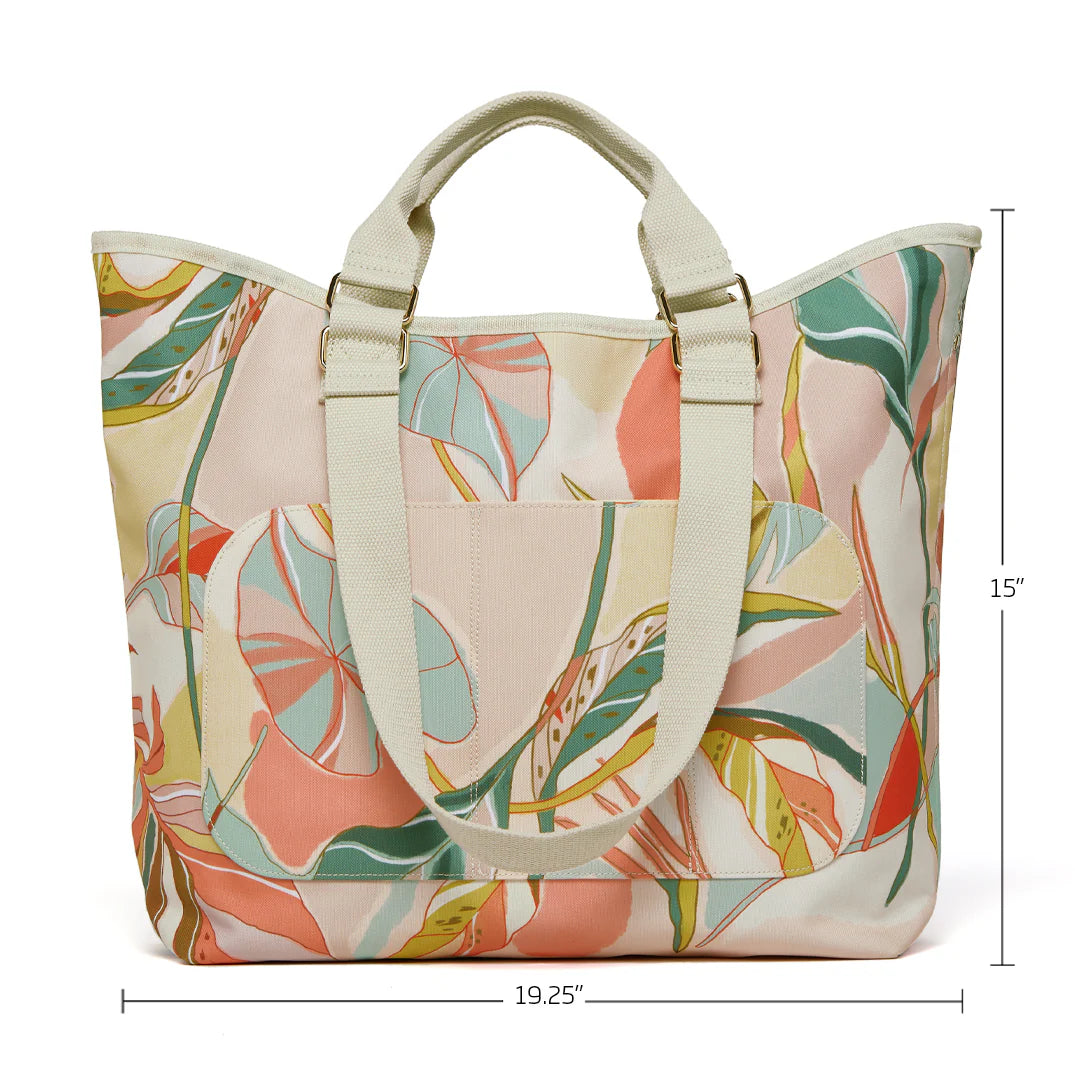 Werkshoppe - Exotic Leaves Go Big Tote Bag