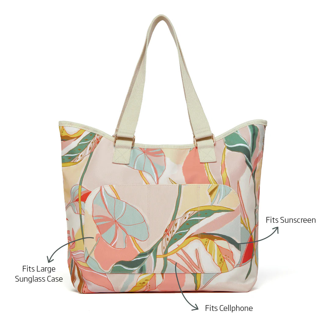 Werkshoppe - Exotic Leaves Go Big Tote Bag