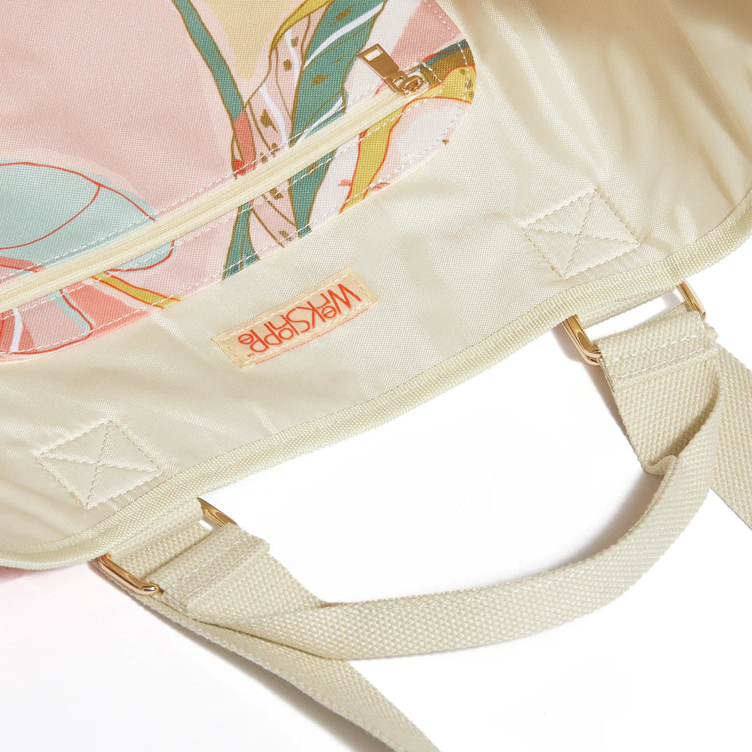 Werkshoppe - Exotic Leaves Go Big Tote Bag