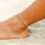Lotus & Luna - Master Healer 2mm Metal Accent Healing Anklet