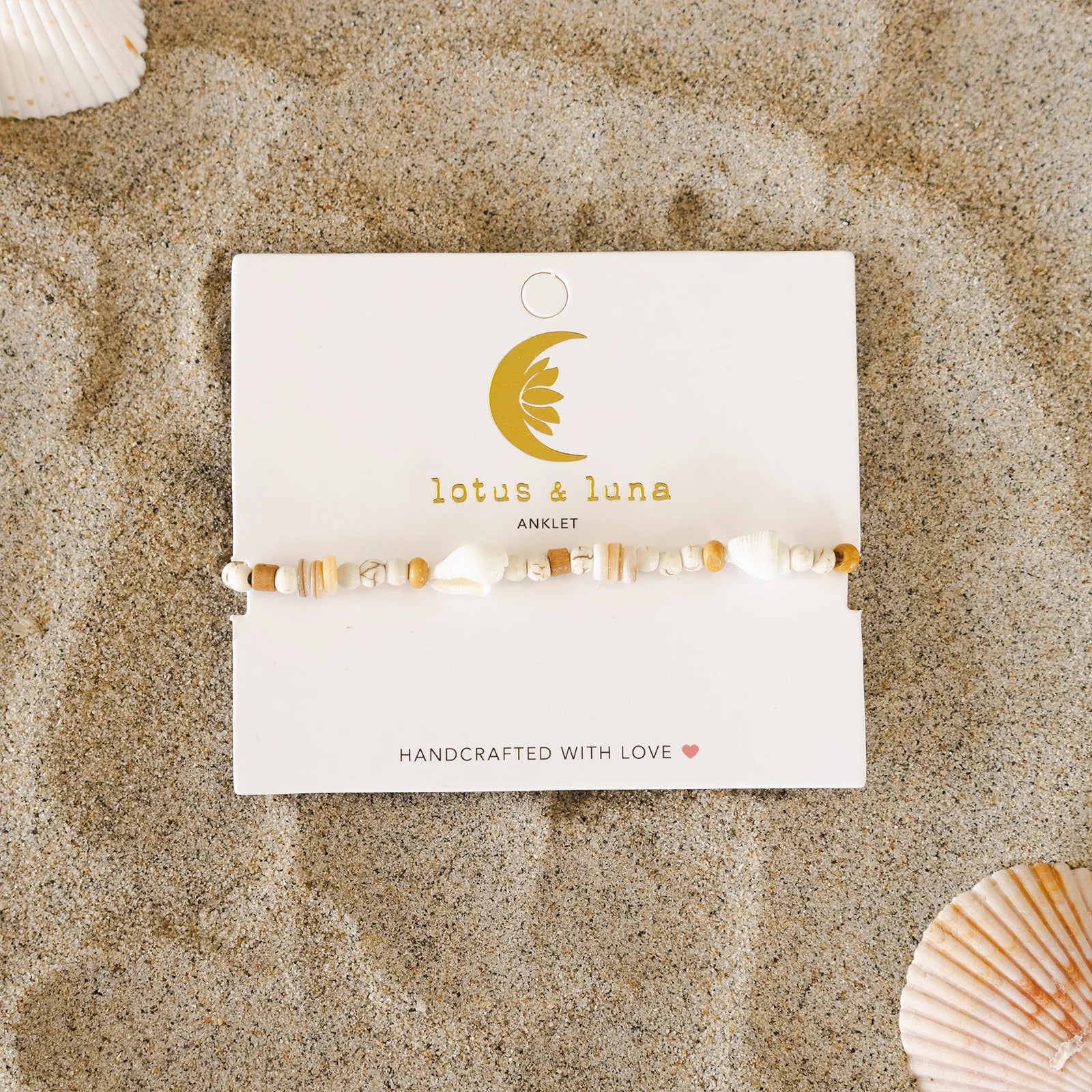 Lotus & Luna - Tybee Beachcomber Anklet