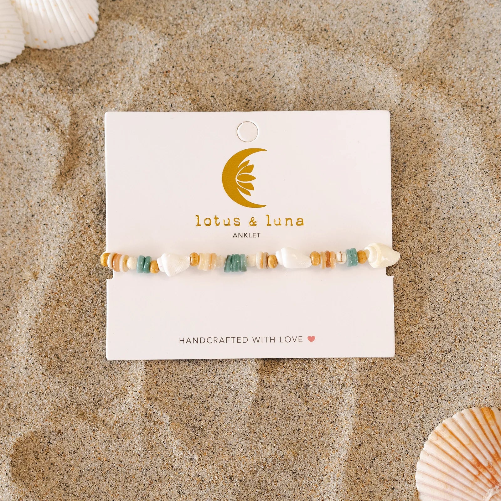 Lotus & Luna - Sanibel Beachcomber Anklet