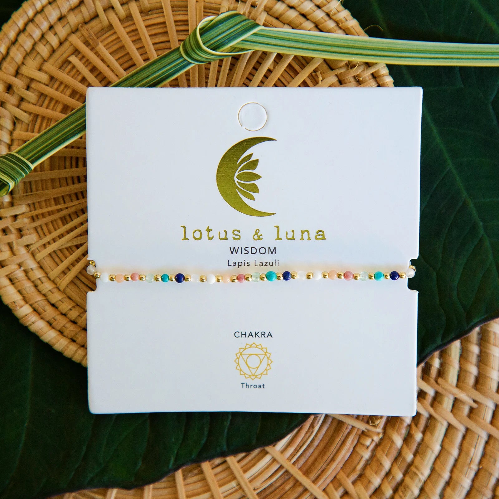 Lotus & Luna - Spiritual Healer Healing 2mm Anklet