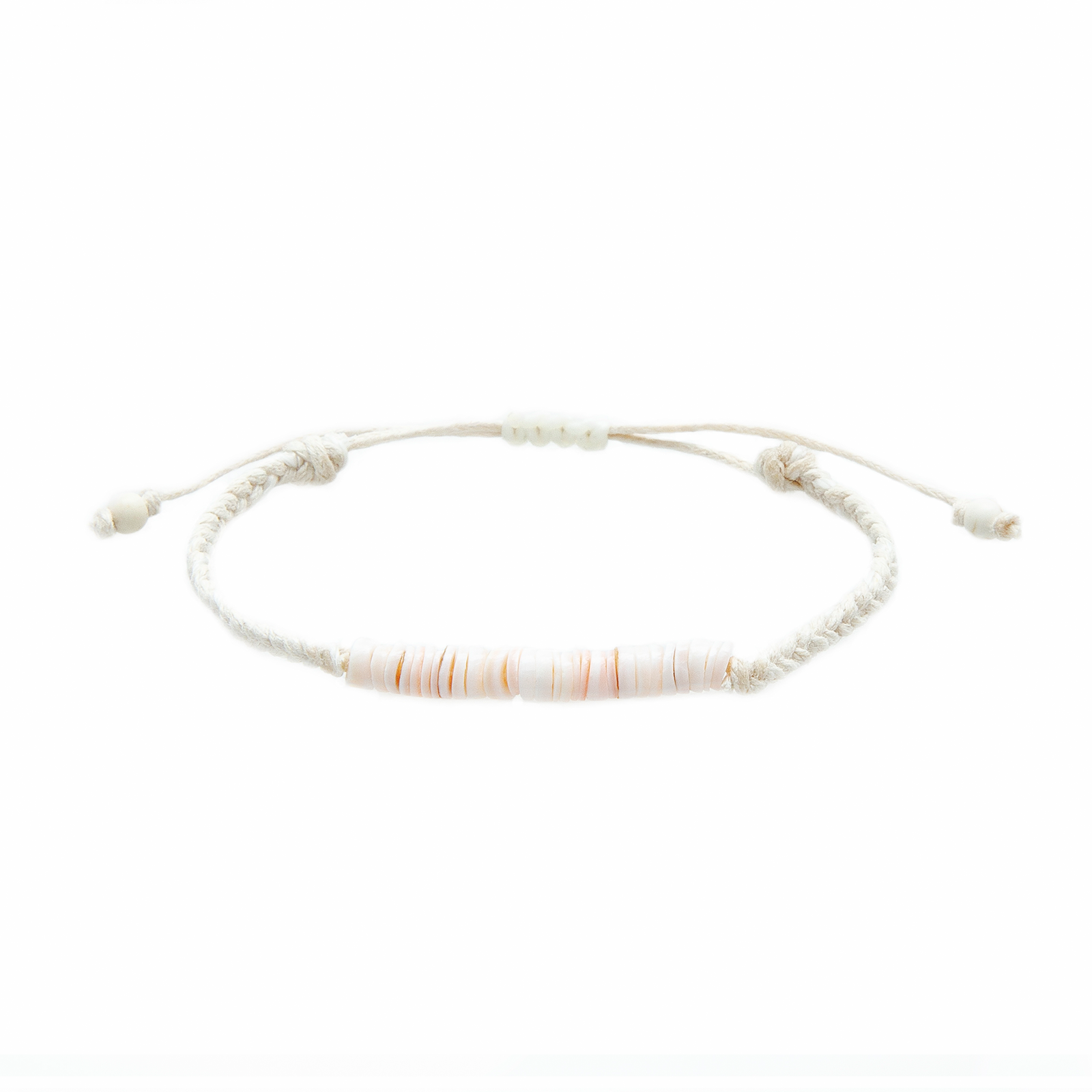 Lakey Braided Puka Bracelet