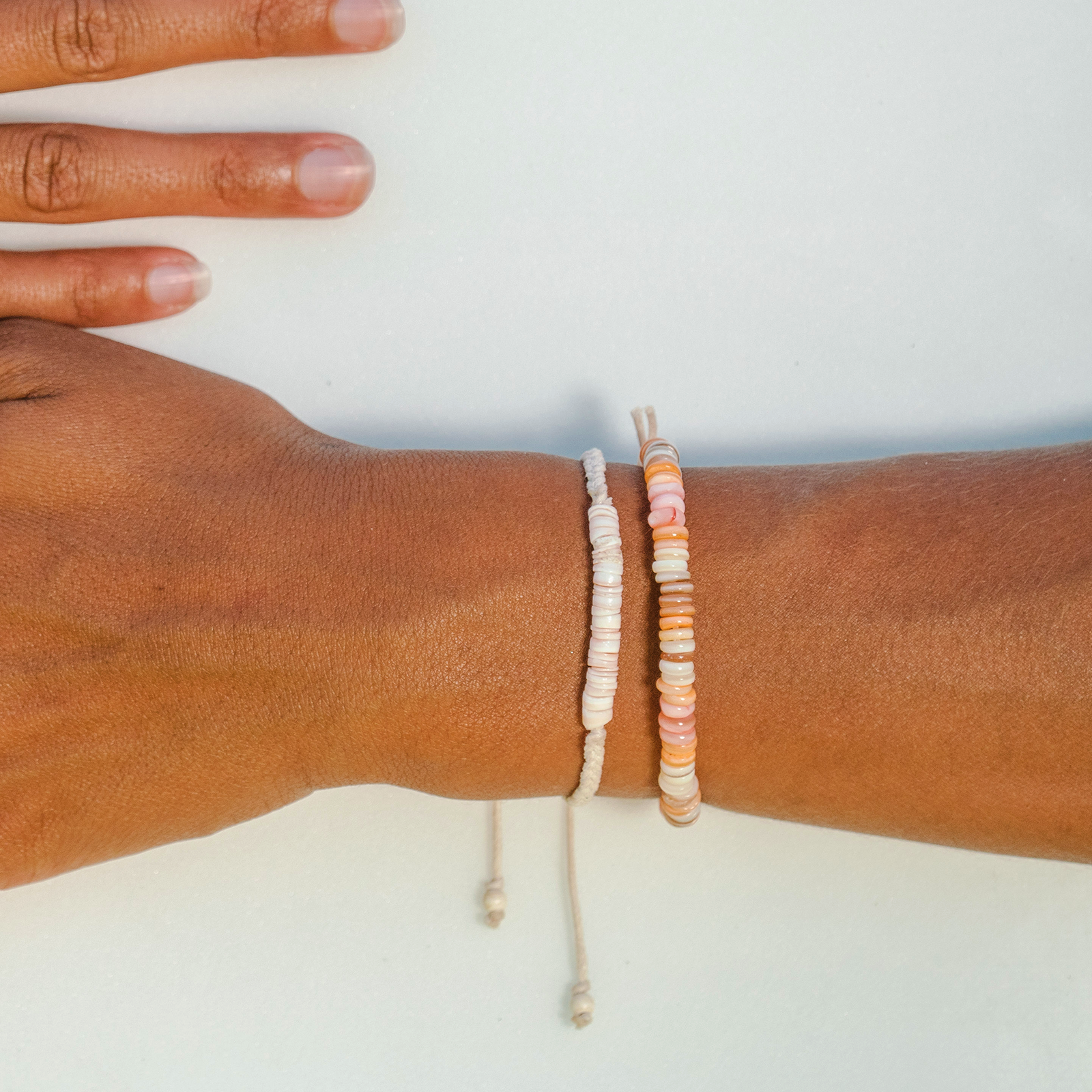 Lakey Braided Puka Bracelet